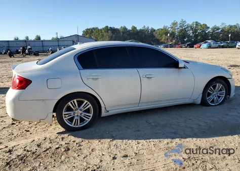2010 Infiniti G37 Base z USA, uszkodzony, nr VIN JN1CV6AP8AM402875